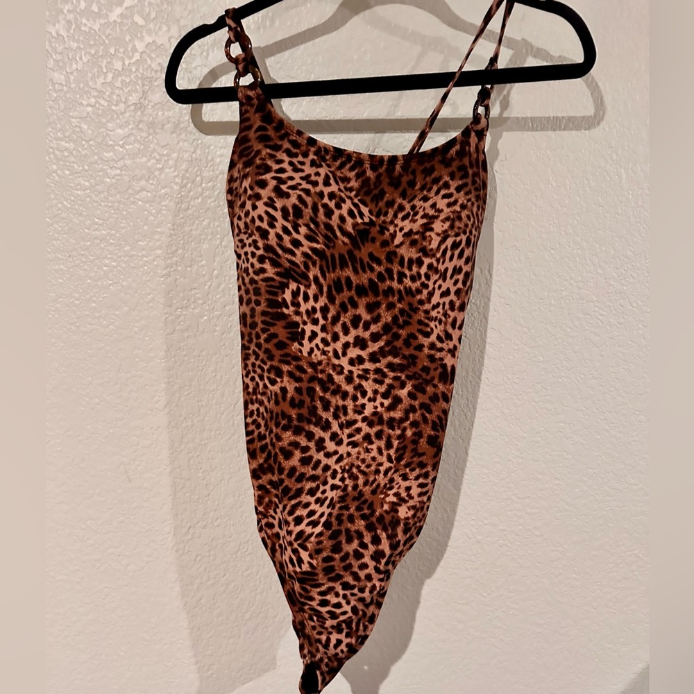 Animal print swimsuit